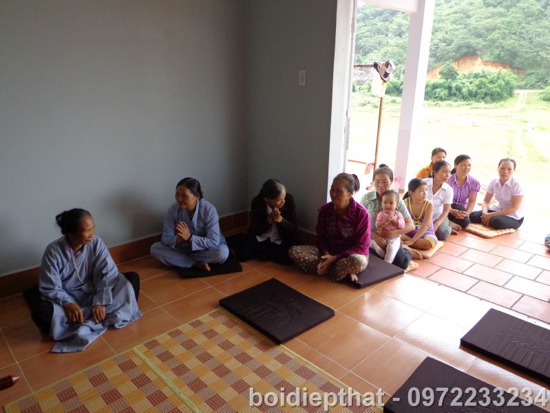 Hình Lễ An Vị Phật Tại Bối Diệp Thất