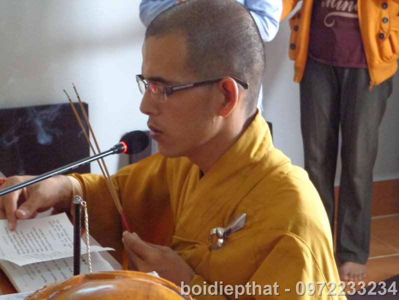Hình Lễ An Vị Phật Tại Bối Diệp Thất