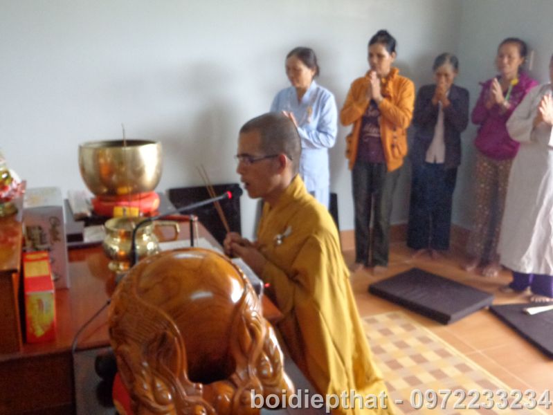 Hình Lễ An Vị Phật Tại Bối Diệp Thất