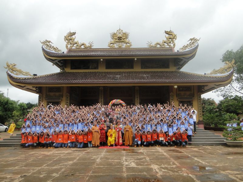 Đăk Lăk: lễ Hằng Thuận tại khóa tu Thiện Tài Đồng Tử III
