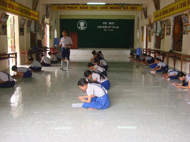 Quảng Trị: Phân ban GĐPT tổ chức thi vượt bậc cho đoàn sinh năm 2012