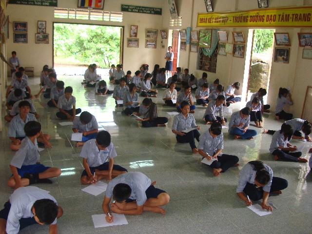 Quảng Trị: Phân ban GĐPT tổ chức thi vượt bậc cho đoàn sinh năm 2012