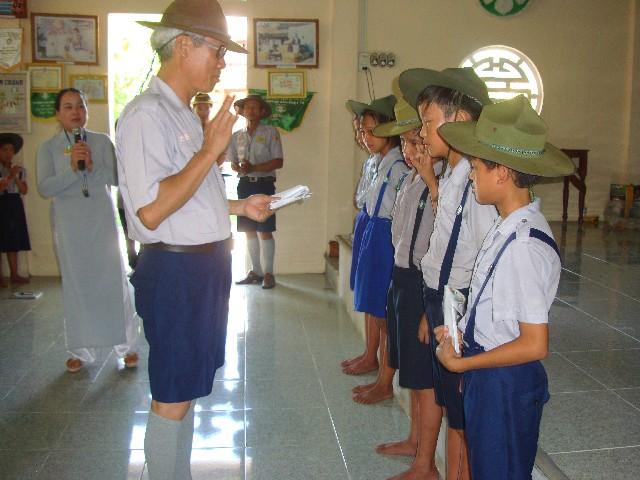 Quảng Trị: GĐPT H. Hải Lăng tổ chức trại huấn luyện A Nô Ma và Chăn Đàn Tuyết Sơn