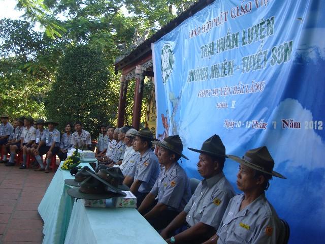 Quảng Trị: GĐPT H. Hải Lăng tổ chức trại huấn luyện A Nô Ma và Chăn Đàn Tuyết Sơn
