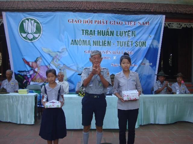 Quảng Trị: GĐPT H. Hải Lăng tổ chức trại huấn luyện A Nô Ma và Chăn Đàn Tuyết Sơn