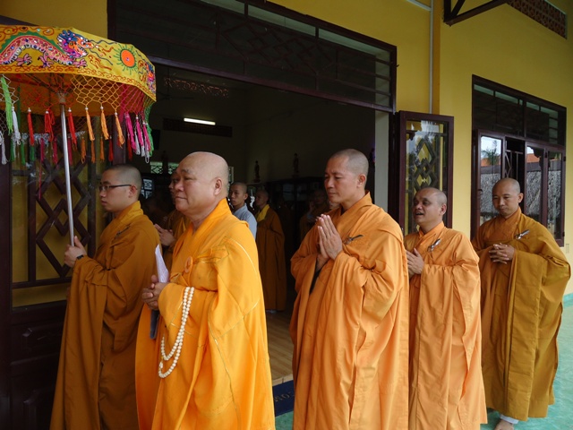 Tác pháp An cư tại trường TCPH Đồng Nai