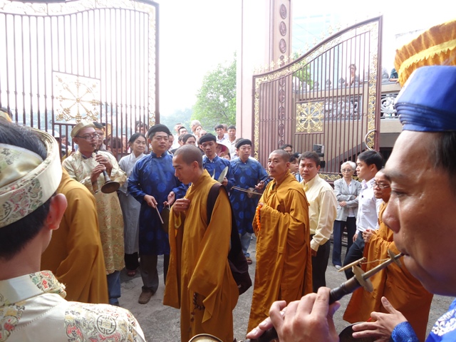 Lễ Truy niệm và Di quan cố Hòa thượng Thích Trung Hữu