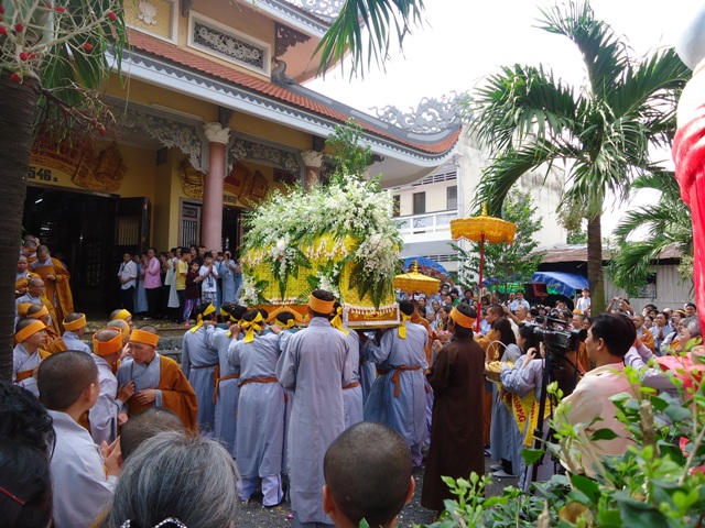 Lễ Truy niệm và Di quan cố Hòa thượng Thích Trung Hữu