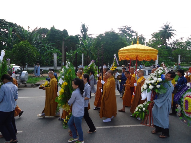 Lễ Truy niệm và Di quan cố Hòa thượng Thích Trung Hữu