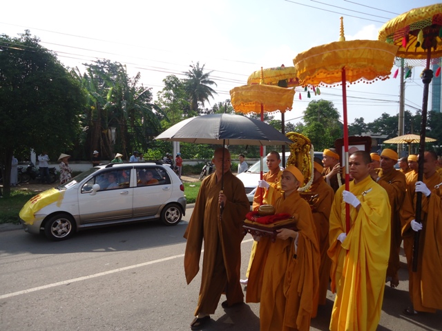 Lễ Truy niệm và Di quan cố Hòa thượng Thích Trung Hữu