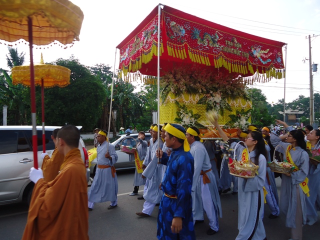 Lễ Truy niệm và Di quan cố Hòa thượng Thích Trung Hữu