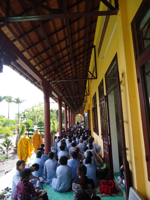 Tự tứ - Mãn hạ PL: 2556 tại trường TCPH Đồng Nai
