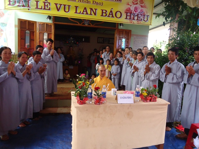 Đăk Nông: Phật giáo huyện Đăk R&#039;Lấp trang nghiêm tổ chức Đại lễ Vu Lan
