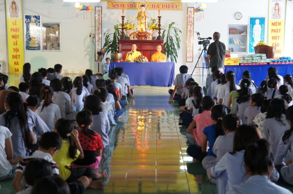 Khánh Hòa: Dấu ấn khóa tu mùa hè tại chùa Linh Sơn Pháp Ấn lần thứ II