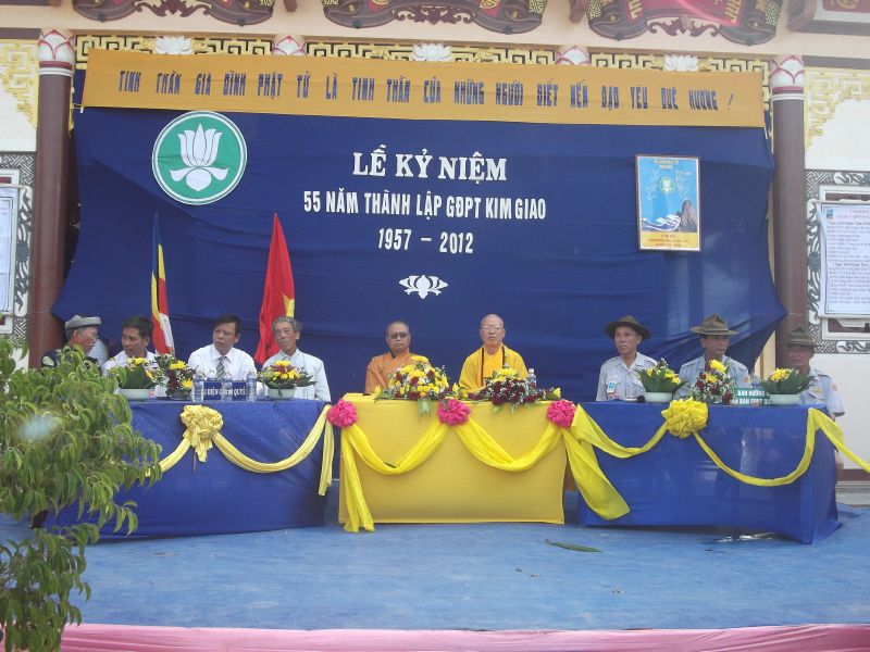 Quảng Trị : GĐPT Kim Giao Huyện Hải Lăng Tổ chức Chu niên lần thứ 55