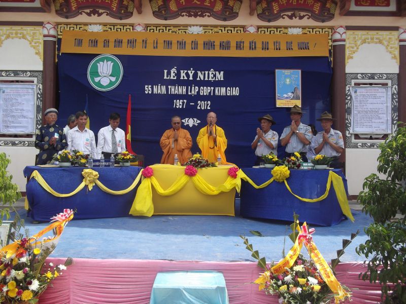 Quảng Trị : GĐPT Kim Giao Huyện Hải Lăng Tổ chức Chu niên lần thứ 55