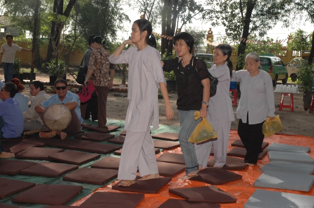 Bình Dương: Ngày tu An Lạc dành cho người khiếm thị tại Thiên Quang Ni Tự