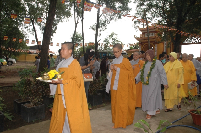 Bình Dương: Ngày tu An Lạc dành cho người khiếm thị tại Thiên Quang Ni Tự