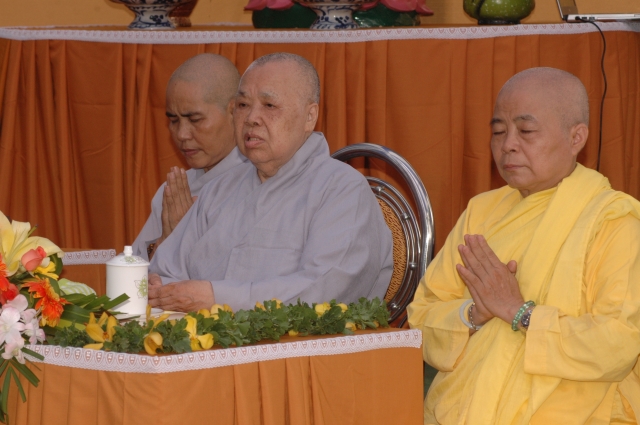 Bình Dương: Ngày tu An Lạc dành cho người khiếm thị tại Thiên Quang Ni Tự