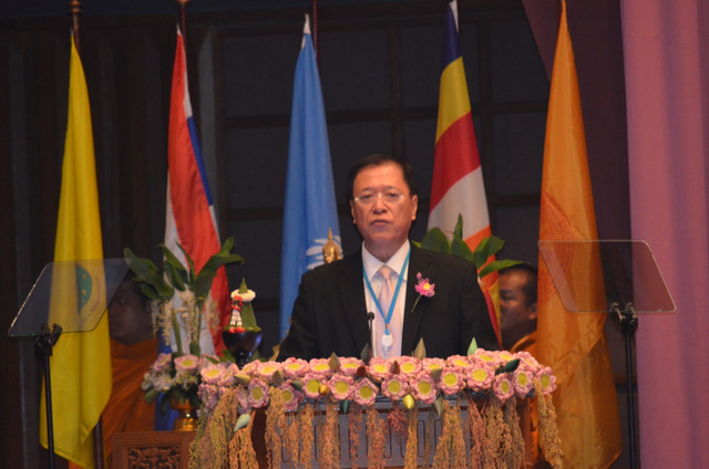 Ngày làm việc thứ 3 Vesak - 2012 tại Trung tâm hội nghị Liên Hợp Quốc - Bangkok, Thái Lan