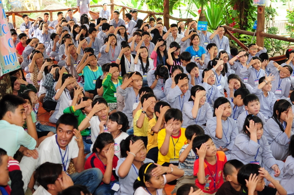 Đồng Nai: Chùm ảnh các hoạt động ngày đầu tiên tại khóa tu mùa hè chùa Thiên Chánh và Huyền Trang