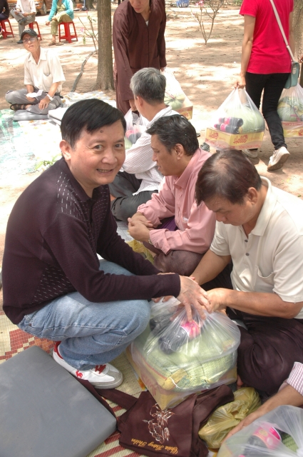 Bình Dương: Ngày tu An Lạc dành cho người khiếm thị tại Thiên Quang Ni Tự