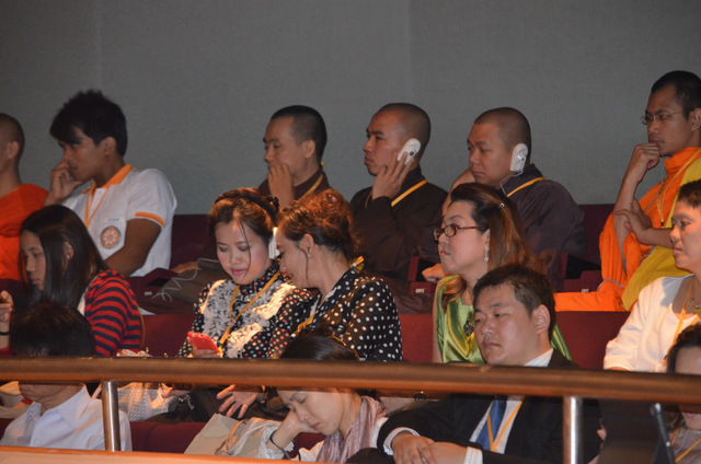 Ngày làm việc thứ 3 Vesak - 2012 tại Trung tâm hội nghị Liên Hợp Quốc - Bangkok, Thái Lan
