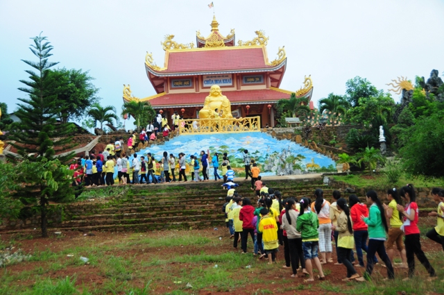 Nhật ký ngày thứ 2 khóa tu Hương Sen Mùa Hạ tại chùa Hoa Khai