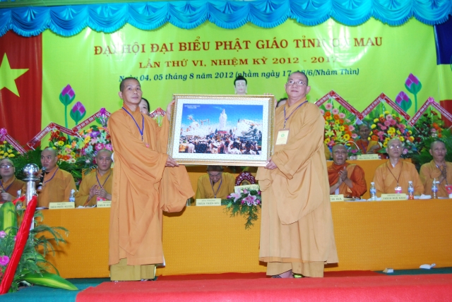 Cà Mau: Đại Hội Đại Biểu Phật Giáo Nhiệm Kỳ VI (2012 – 2017)