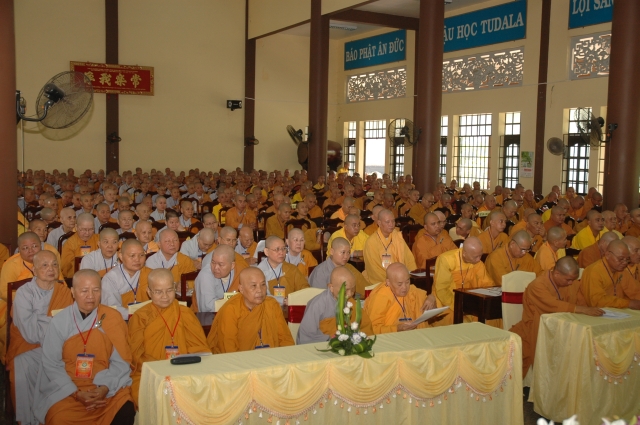 Khóa bồi dưỡng Trụ Trì và nghiệp vụ hành chính tỉnh Bình Dương Năm 2012