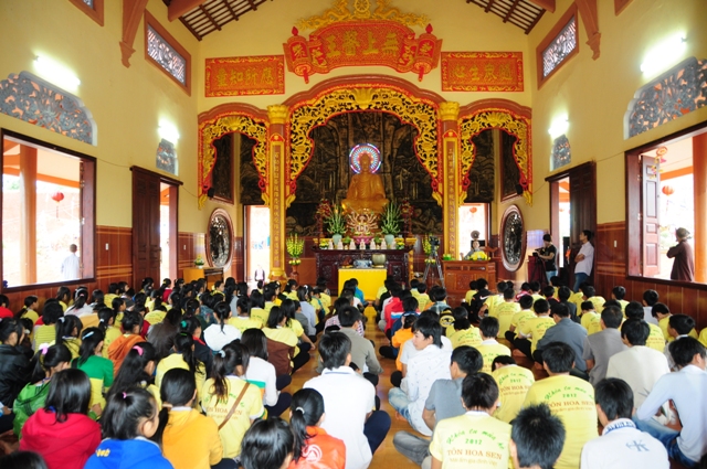 Nhật ký ngày thứ 2 khóa tu Hương Sen Mùa Hạ tại chùa Hoa Khai