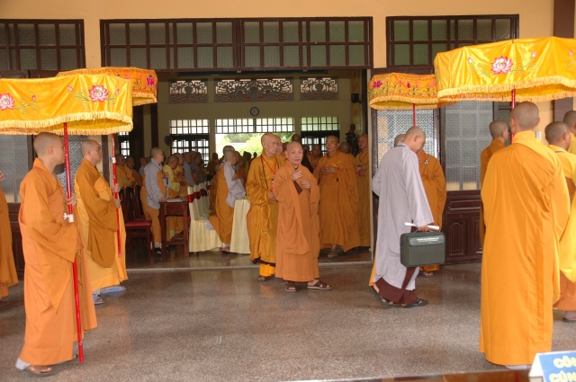 Khóa bồi dưỡng Trụ Trì và nghiệp vụ hành chính tỉnh Bình Dương Năm 2012