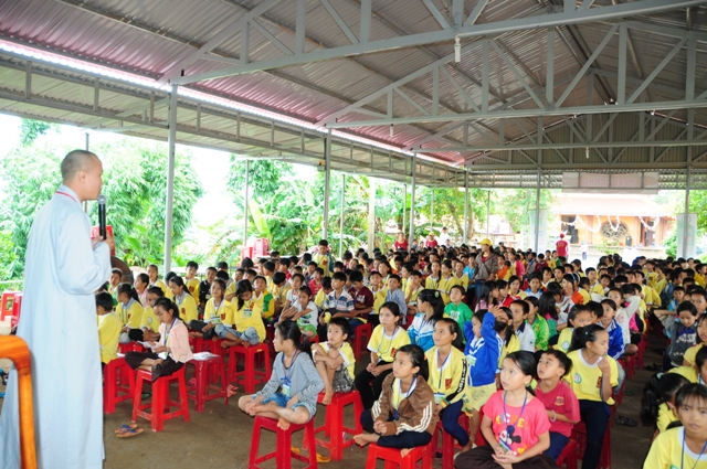 Nhật ký ngày thứ 2 khóa tu Hương Sen Mùa Hạ tại chùa Hoa Khai
