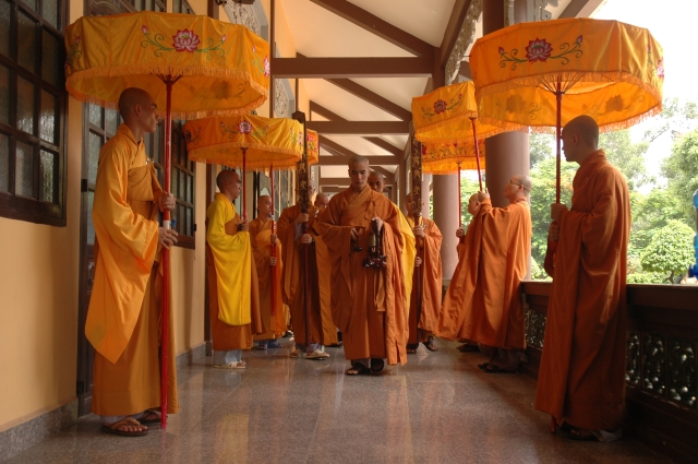 Khóa bồi dưỡng Trụ Trì và nghiệp vụ hành chính tỉnh Bình Dương Năm 2012