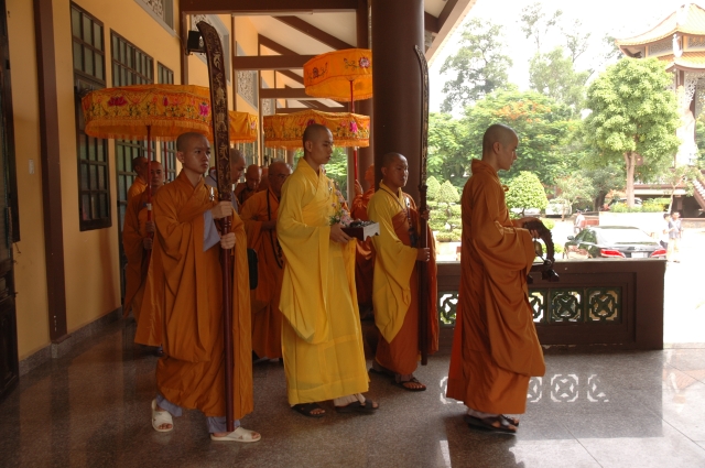 Khóa bồi dưỡng Trụ Trì và nghiệp vụ hành chính tỉnh Bình Dương Năm 2012