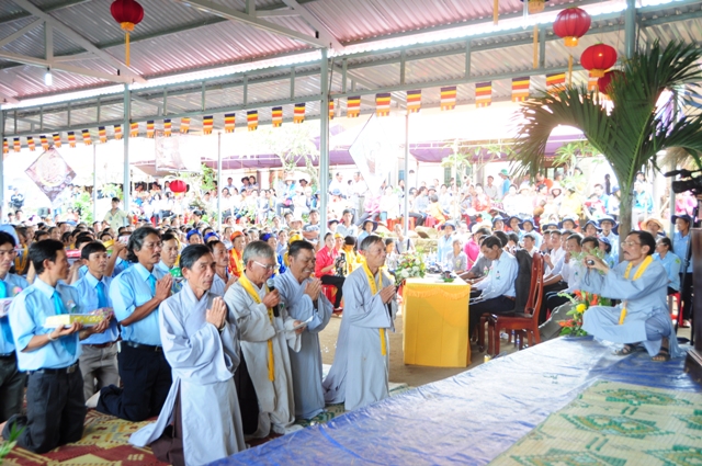 Đại lễ Báo Ân tại chùa Hoa Khai