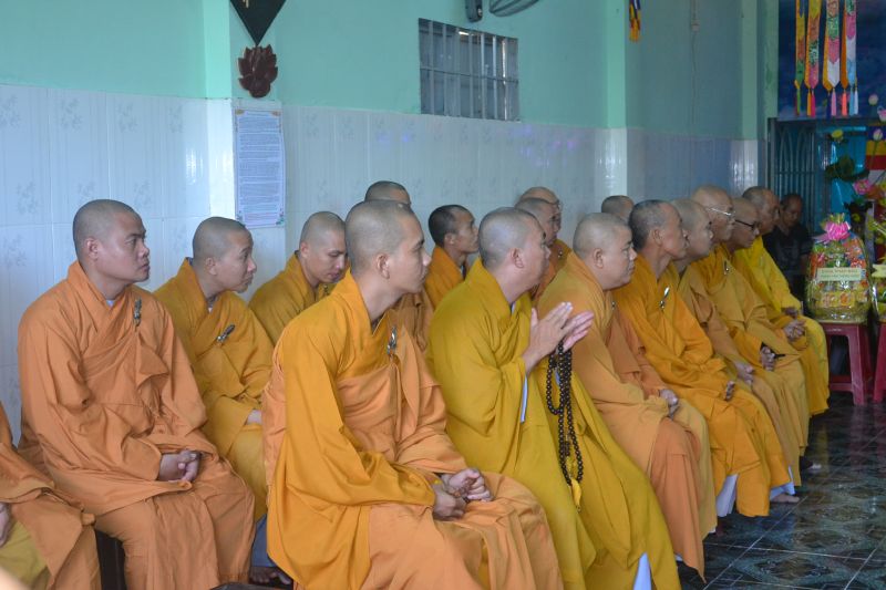 Hóc Môn: Lễ Vu Lan, Tưởng niệm ân sư và Dâng pháp y tại chùa Phước Trí