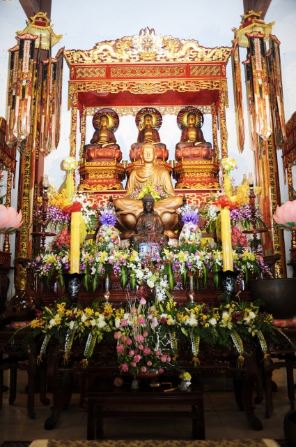 Chùm ảnh: Lễ cung tiến giác linh trưởng lão hòa thượng Thích Minh Châu ngày 05-09-2012