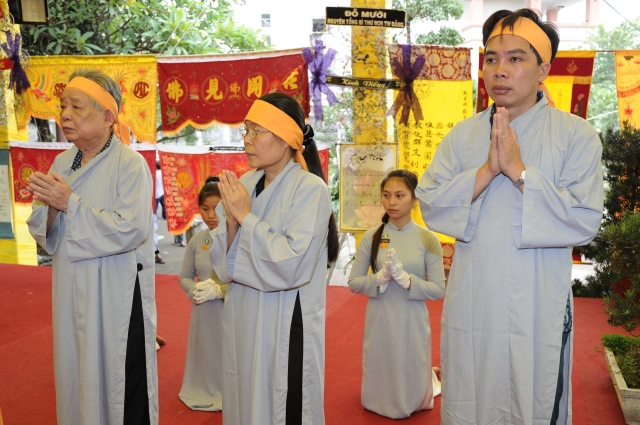 Chùm ảnh: Lễ cung tiến giác linh trưởng lão hòa thượng Thích Minh Châu ngày 05-09-2012