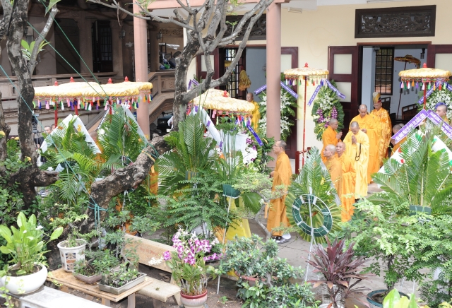 Chùm ảnh: Lễ cung tiến giác linh trưởng lão hòa thượng Thích Minh Châu ngày 05-09-2012