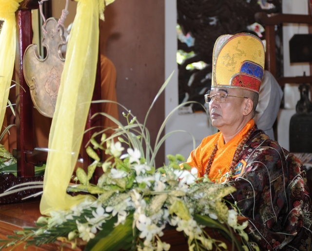 Chùm ảnh: Lễ cung tiến giác linh trưởng lão hòa thượng Thích Minh Châu ngày 05-09-2012