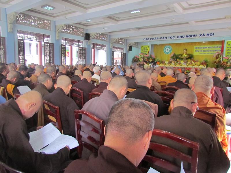 TP. HCM: Hội Nghị Sinh Hoạt Giáo Hội Tiến Tới Đại Hội VII GHPGVN (Ngày thứ nhất - 25/05/2012 - 05/04 ÂL)