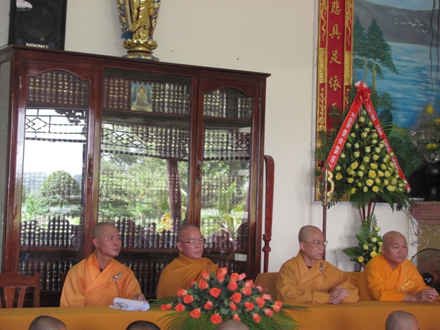 Tự tứ - Mãn hạ PL: 2556 tại trường TCPH Đồng Nai