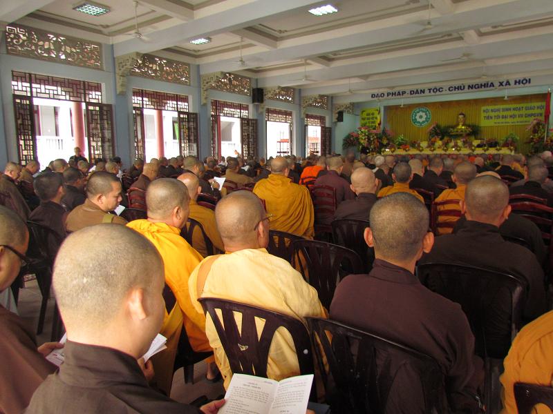 TP. HCM: Hội Nghị Sinh Hoạt Giáo Hội Tiến Tới Đại Hội VII GHPGVN (Ngày thứ nhất - 25/05/2012 - 05/04 ÂL)