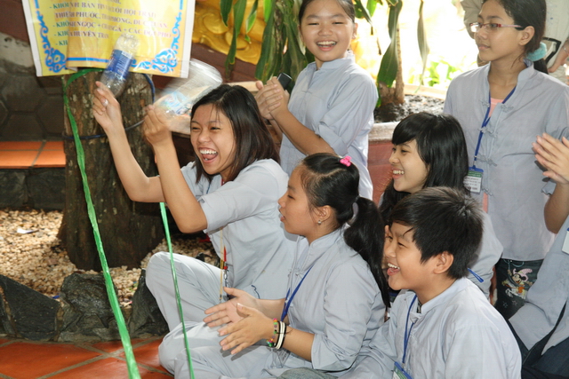 Đồng Nai: Chùm ảnh gameshow cuộc thi “Hồi trống pháp” và tô tranh với chủ đề: “Mái chùa con yêu”