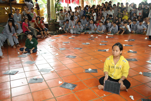 Đồng Nai: Chùm ảnh gameshow cuộc thi “Hồi trống pháp” và tô tranh với chủ đề: “Mái chùa con yêu”