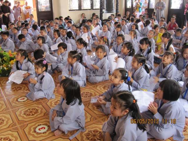 TP. HCM: Khóa Tu Gieo Hạt Từ Tâm Dành Cho Thiếu Nhi tại Quan Âm tu viện