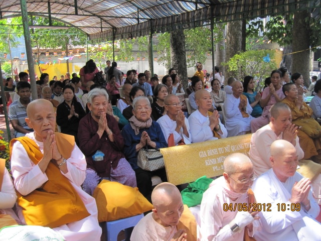 Phật giáo Nguyên Thủy tổ chức Đại lễ Vesak 2012