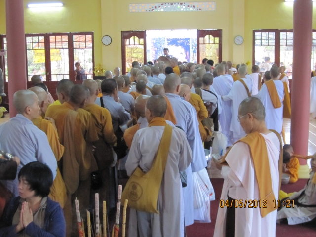Phật giáo Nguyên Thủy tổ chức Đại lễ Vesak 2012