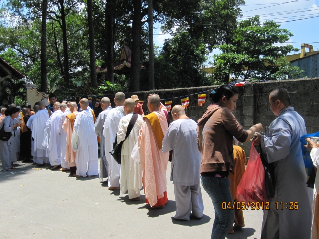 Phật giáo Nguyên Thủy tổ chức Đại lễ Vesak 2012